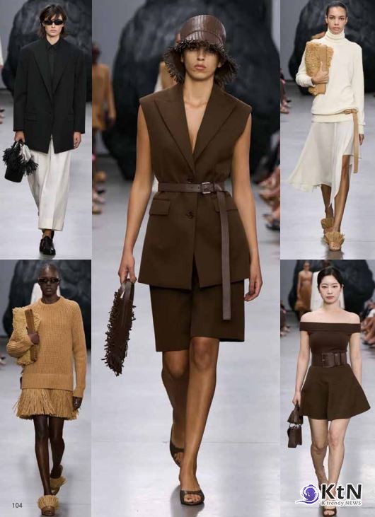 2025 S/S 마이클 코어스 컬렉션은 도시적 감성과 리조트 룩을 결합.  사진=예림출판사(Yelim Publishing),  K trendy NEWS DB ⓒ케이 트렌디뉴스 무단전재 및 수집, 재배포금지