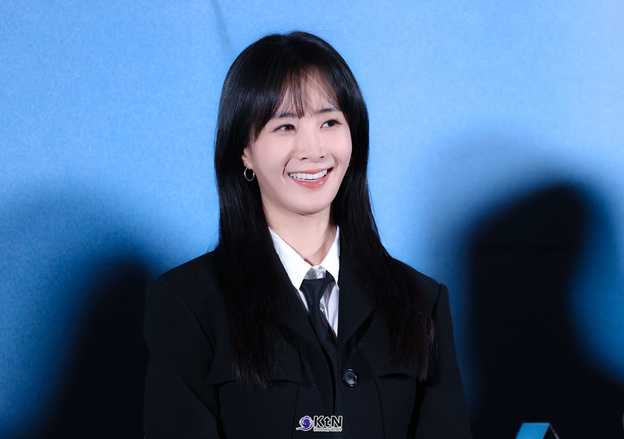 배우 권유리가 영화 '침범' 언론시사회에 참석해 다양한 이야기를 나누고있다. / 사진=K trendy NEWS DB ⓒ케이 트렌디뉴스 무단전재 및 수집, 재배포금지