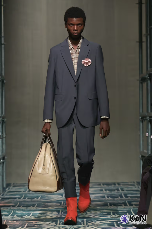 ‘패션의 본능을 탐구하다’ - Prada와 남성성의 재구성.  사진=Filippo Fior / Gorunway.com / Vogue Runway,  K trendy NEWS DB ⓒ케이 트렌디뉴스 무단전재 및 수집, 재배포금지