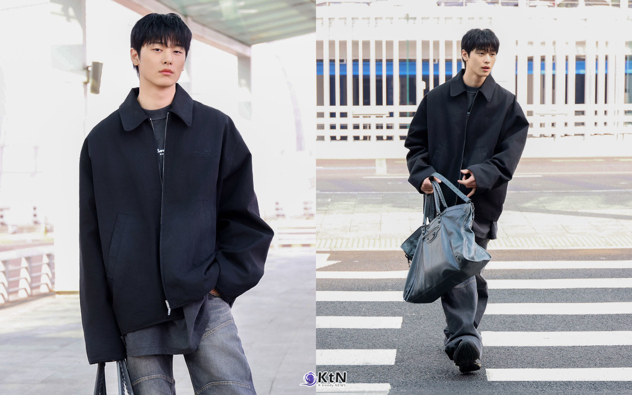 더보이즈 주연이 발렌시아가 파리 패션쇼 참석을 위해 출국했다. 사진=발렌시아가. K trendy NEWS DB ⓒ케이 트렌디뉴스 무단전재 및 수집, 재배포금지