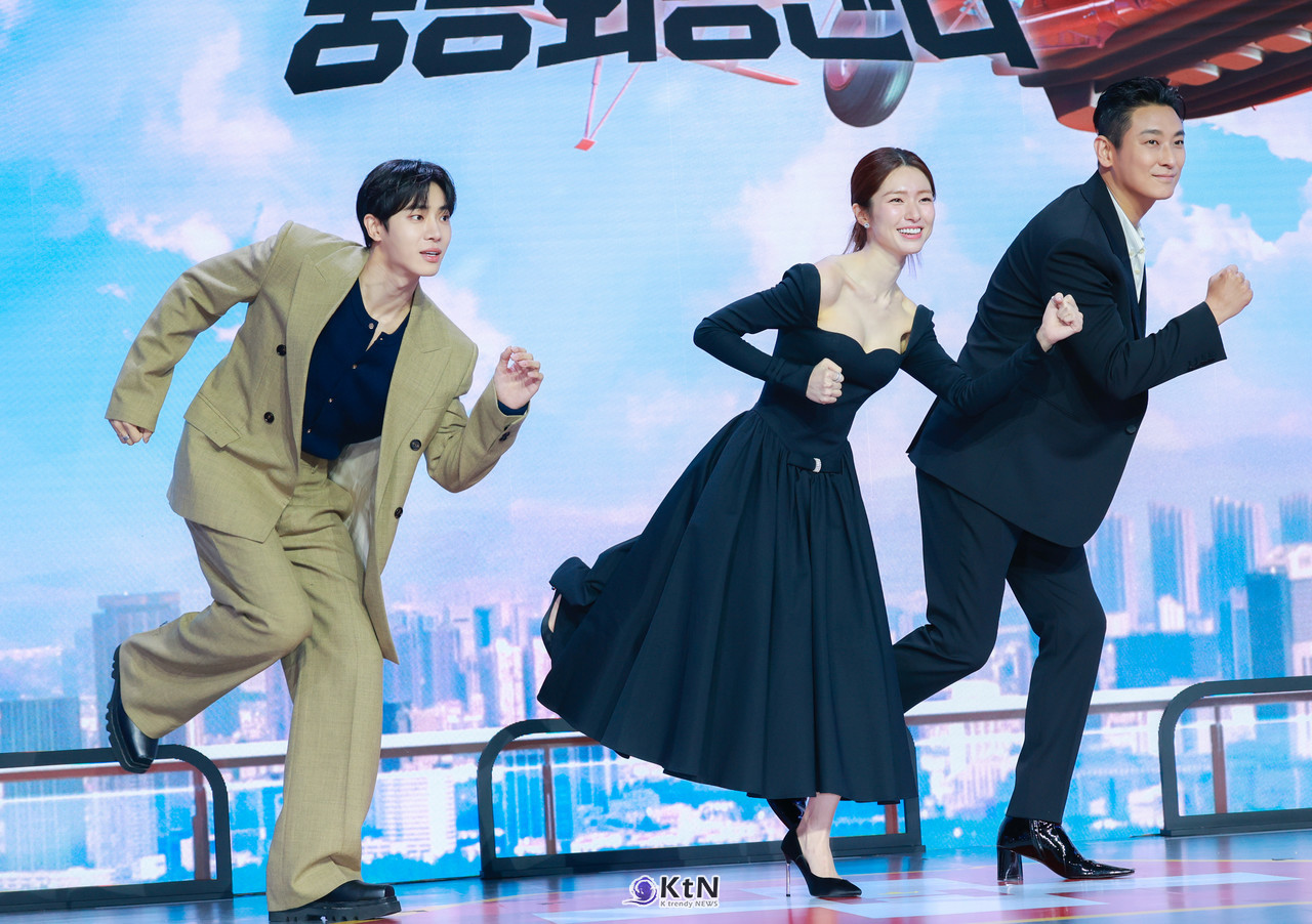 배우 주지훈, 추영우, 하영이 넷플릭스 시리즈 '중증외상센터' 제작발표회에 참석했다. / 사진=K trendy NEWS DB ⓒ케이 트렌디뉴스 무단전재 및 수집, 재배포금지.