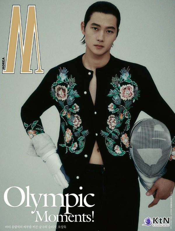 "남神 폼 미쳤다" 펜싱 영웅 오상욱, 모델 뺨치는 카리스마 화보 공개 사진=2024.8.13 더블유 코리아  K trendy NEWS DB ⓒ케이 트렌디뉴스 무단전재 및 수집, 재배포금지