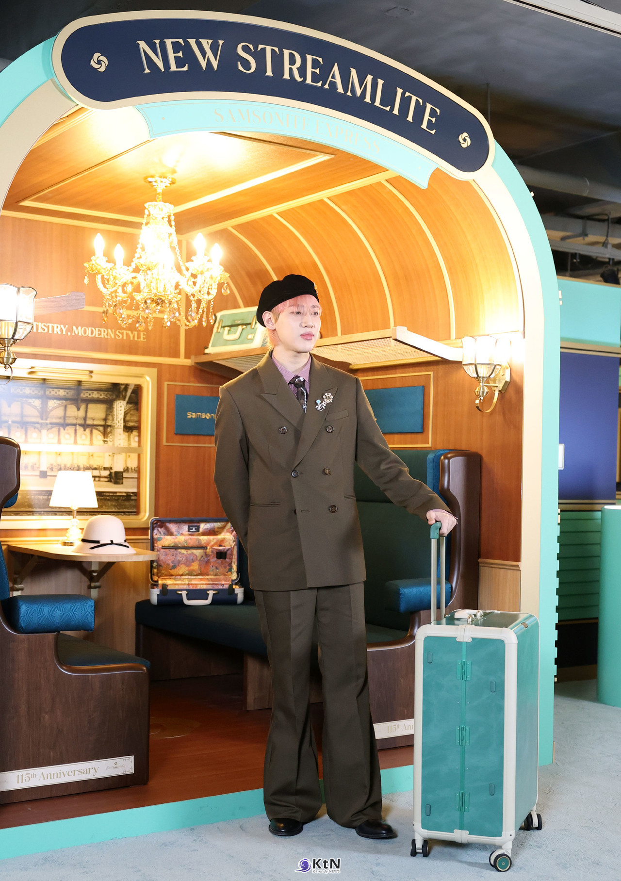 뱀뱀이 쌤소나이트 창립 115주년 기념 '뉴 스트림라이트' 팝업 이벤트에 참석했다. / 사진=K trendy NEWS DB ⓒ케이 트렌디뉴스 무단전재 및 수집, 재배포금지