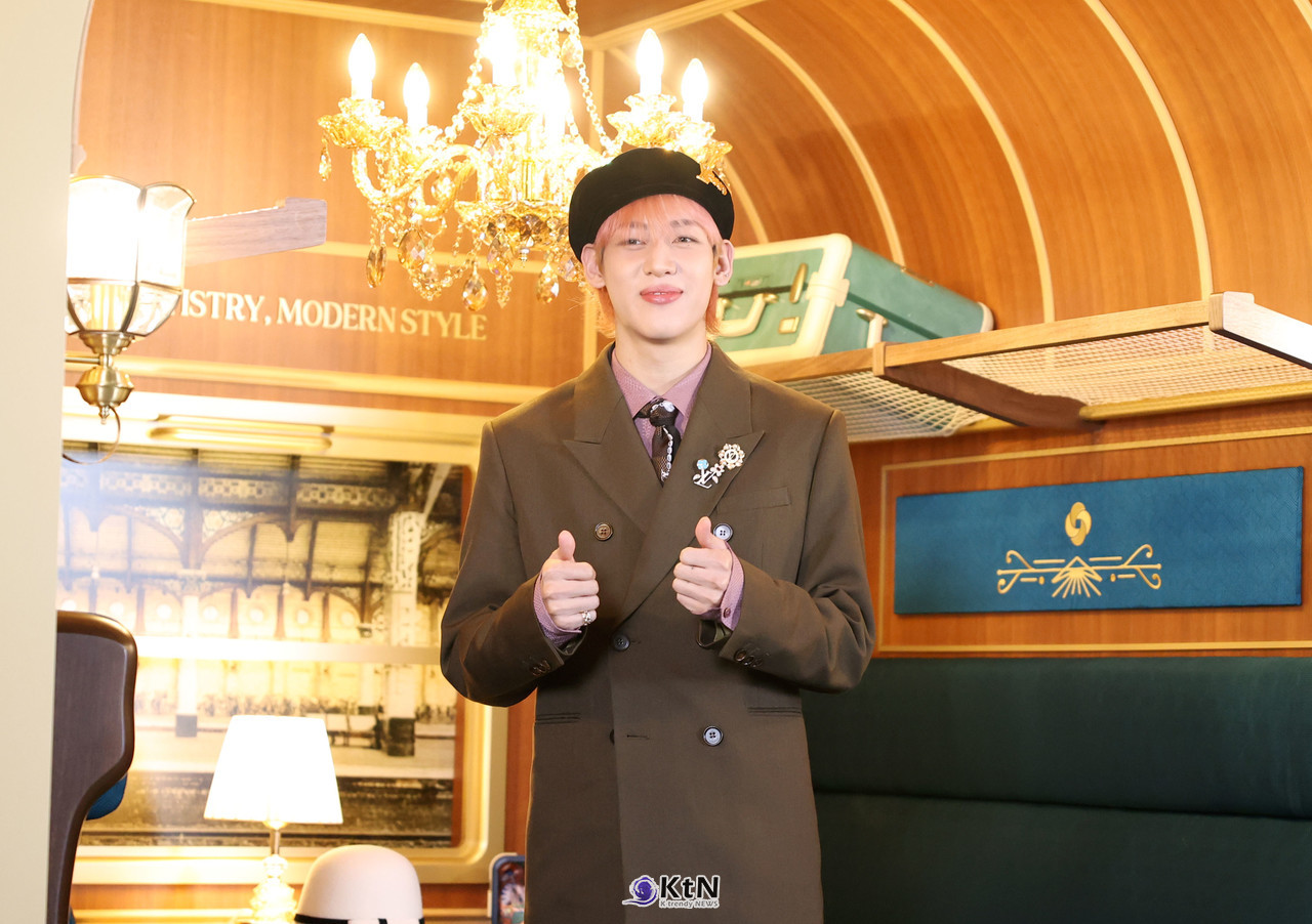 뱀뱀이 쌤소나이트 창립 115주년 기념 '뉴 스트림라이트' 팝업 이벤트에 참석했다. / 사진=K trendy NEWS DB ⓒ케이 트렌디뉴스 무단전재 및 수집, 재배포금지