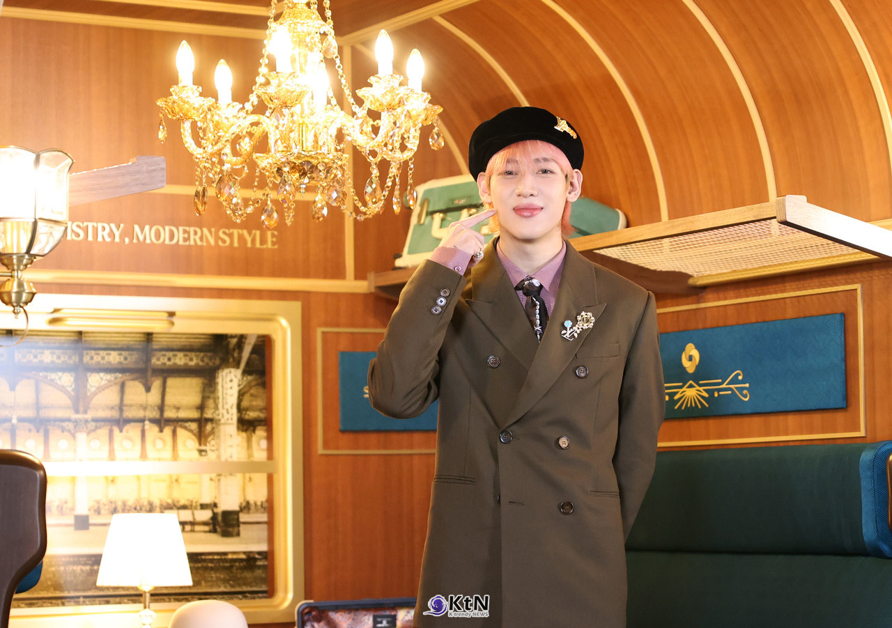 뱀뱀이 쌤소나이트 창립 115주년 기념 '뉴 스트림라이트' 팝업 이벤트에 참석했다. / 사진=K trendy NEWS DB ⓒ케이 트렌디뉴스 무단전재 및 수집, 재배포금지