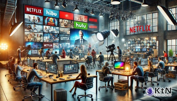 OTT 플랫폼이 미디어 산업의 중심으로 자리 잡으면서 콘텐츠 제작과 유통 구조에도 근본적인 변화가 일어나고 있다.  사진=K trendy NEWS DB ⓒ케이 트렌디뉴스 무단전재 및 수집, 재배포금지