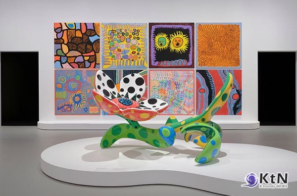 야요이 쿠사마: 무한을 향한 예술적 탐구.  사진=Yayoi Kusama, K trendy NEWS DB ⓒ케이 트렌디뉴스 무단전재 및 수집, 재배포금지