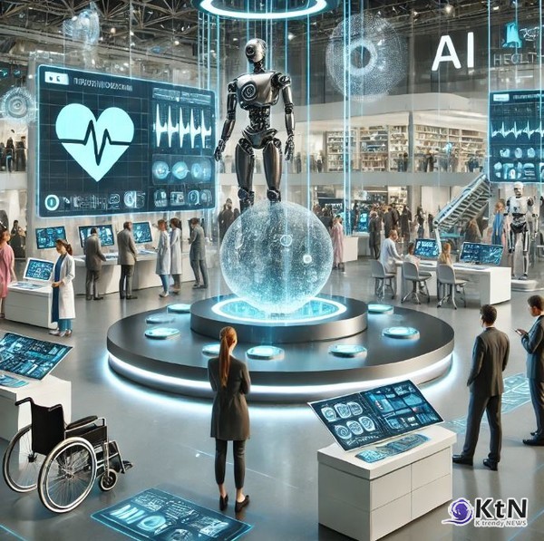 AI 헬스케어 시장의 경제적 파급 효과  사진= K trendy NEWS DB ⓒ케이 트렌디뉴스 무단전재 및 수집, 재배포금지