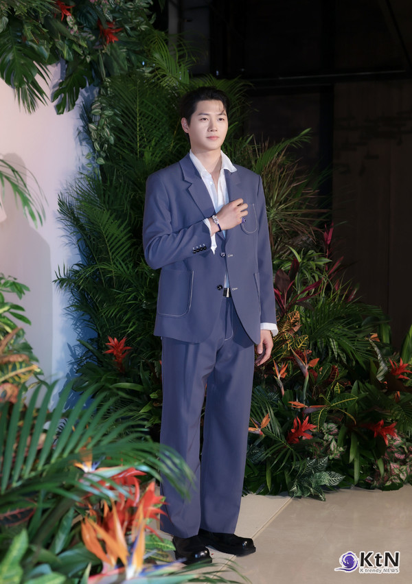 펜싱선수 오상욱. 주얼리 메종 프레드(FRED)의 '무슈 프레드 아이디얼 라이트(Monsieur Fred Ideal Light)' 컬렉션. 사진=K trendy NEWS DB ⓒ케이 트렌디뉴스 무단전재 및 수집, 재배포금지