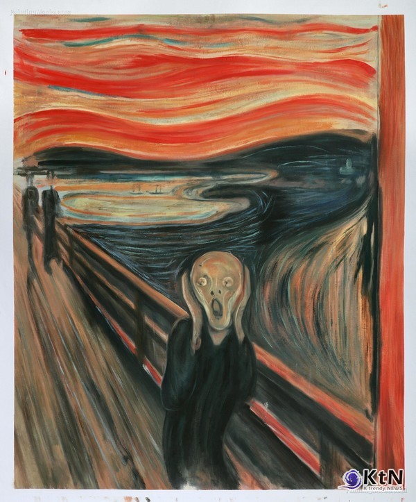   에드바르 뭉크는 단순한 화가가 아니라 인간의 본질을 탐구한 철학자이자 심리학자였다..  사진=paintingmania, K trendy NEWS DB ⓒ케이 트렌디뉴스 무단전재 및 수집, 재배포금지