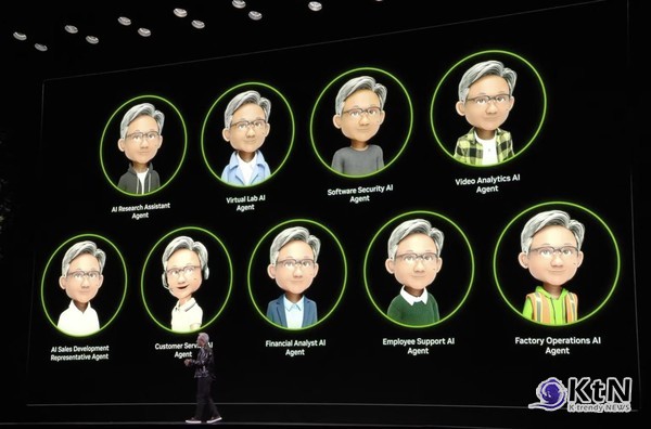  CES 2025에서 엔비디아는 차세대 GPU, AI 기술, 그리고 자율주행 및 로봇 개발을 위한 혁신적 플랫폼을 공개하며 미래 비전을 선보였다.  사진=NVIDIA 유튜브 갈무리, K trendy NEWS DB ⓒ케이 트렌디뉴스 무단전재 및 수집, 재배포금지