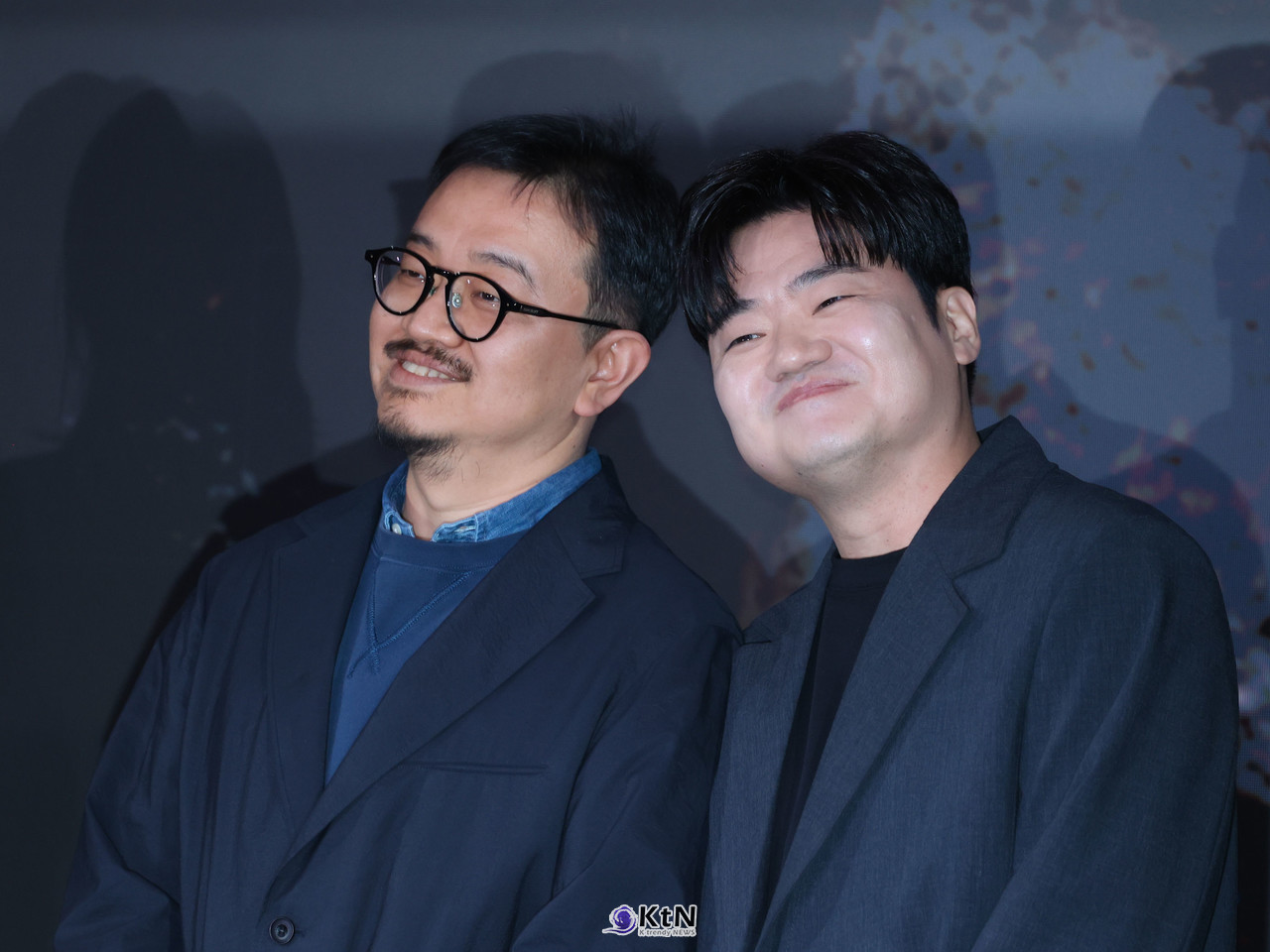연상호 감독 & 신민재 배우, '닮은꼴 케미' /사진=K trendy NEWS DB ⓒ케이 트렌디뉴스 무단전재 및 수집, 재배포금지
