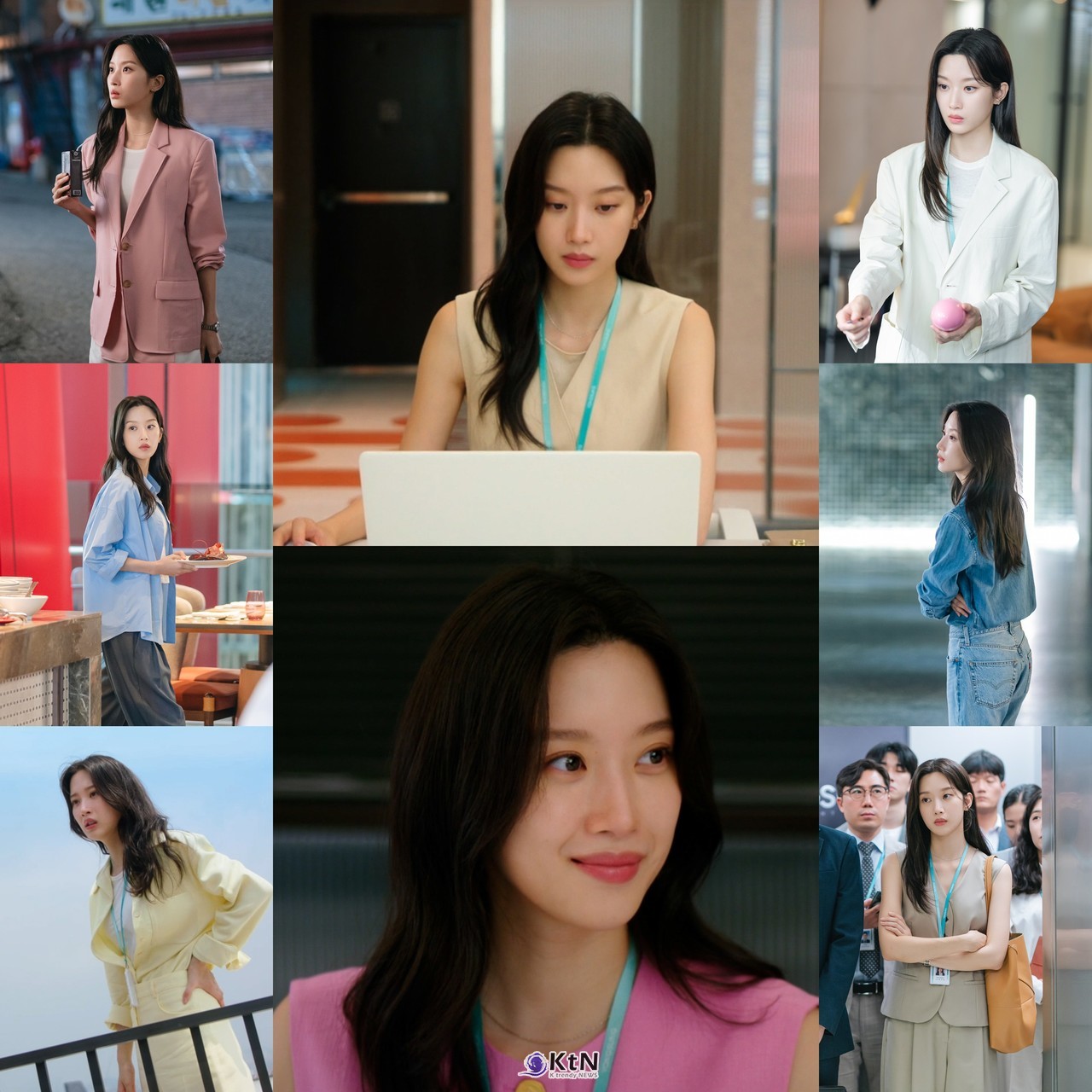 배우 문가영이 tvN '그놈은 흑염룡'에서 2030 워너비 패션으로 연일 화제를 모으고 있다. / 사진=tvN '그놈은 흑염룡'. K trendy NEWS DB ⓒ케이 트렌디뉴스 무단전재 및 수집, 재배포금지.