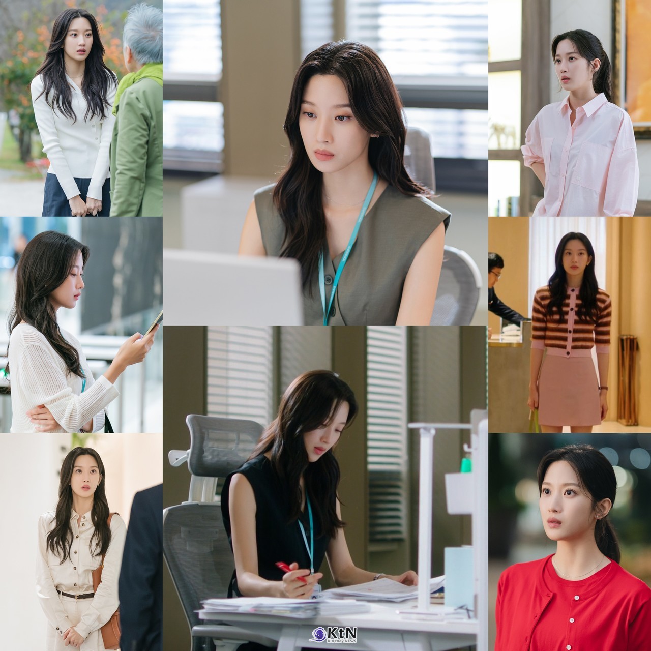 배우 문가영이 tvN '그놈은 흑염룡'에서 2030 워너비 패션으로 연일 화제를 모으고 있다. / 사진=tvN '그놈은 흑염룡'. K trendy NEWS DB ⓒ케이 트렌디뉴스 무단전재 및 수집, 재배포금지.