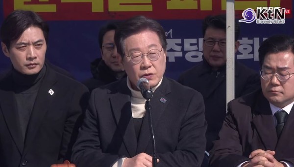 "최상목 몸 조심해라" 이재명, 강경대응 왜?  사진=2025 03.19 더불어민주당 유튜브 델리민주 영상 갈무리   K trendy NEWS DB ⓒ케이 트렌디뉴스 무단전재 및 수집, 재배포금지