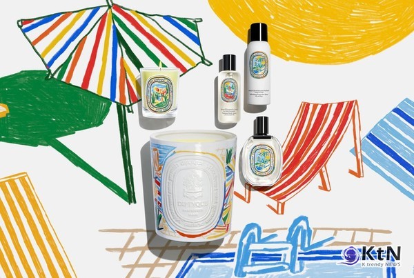 프랑스의 명품 퍼퓸 브랜드 딥티크(Diptyque)가 2024년 여름을 맞아 지중해의 쾌락주의적 여름을 담은 새로운 컬렉션을 선보였다./사진=Diptyque, K trendy NEWS DB ⓒ케이 트렌디뉴스 무단전재 및 수집, 재배포금지