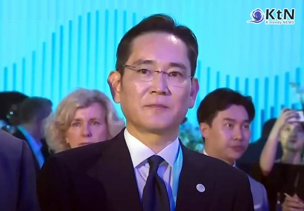 글로벌 총수들과 '파리올림픽 선제적 마케팅' 나선 이재용.  사진=2024.07.28 유튜브 영상 갈무리/ 편집  K trendy NEWS DB ⓒ케이 트렌디뉴스 무단전재 및 수집, 재배포금지 