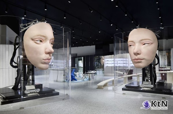 젠틀몬스터(Gentle Monster)가 미국 라스베이거스에 새로운 매장을 오픈하며 또 하나의 미래지향적 경험을 선보였다./사진=Gentle Monster, K trendy NEWS DB ⓒ케이 트렌디뉴스 무단전재 및 수집, 재배포금지