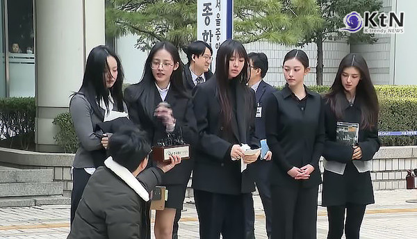 뉴진스, 법원 ‘독자활동 금지’ 가처분 결정에 정면 반발 사진=2025 03.24 SBS 뉴스 영상 갈무리 K trendy NEWS DB ⓒ케이 트렌디뉴스 무단전재 및 수집, 재배포금지