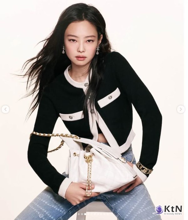  제니X두아 리파, 샤넬 25 핸드백 캠페인 동시 발탁 화보 공개  사진=2025 03.24  샤넬  K trendy NEWS DB ⓒ케이 트렌디뉴스 무단전재 및 수집, 재배포금지