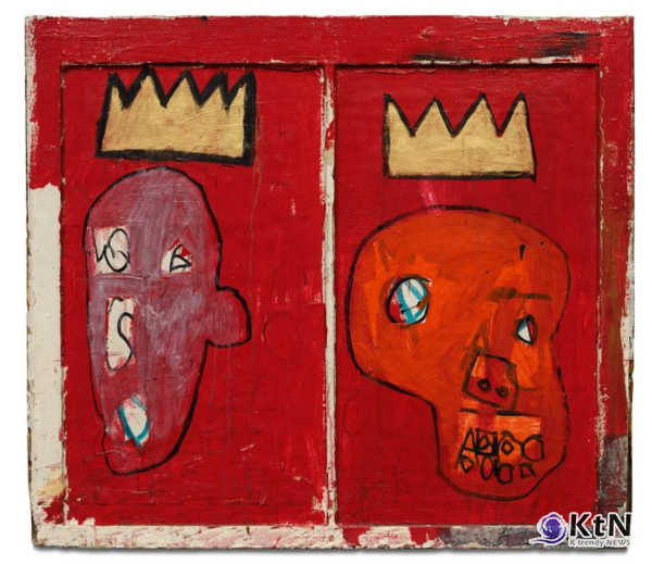 Jean-Michel Basquiat, Red Kings (1981)  사진=소더비, K trendy NEWS ⓒ케이 트렌디뉴스 무단전재 및 수집, 재배포금지 