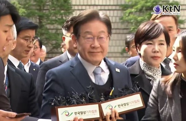 [속보] “김문기와 골프 치지 않았다” 발언, 허위사실 아니다…1심 뒤집은 2심 판결 사진=2025 03.26  MBC뉴스 영상 갈무리  K trendy NEWS DB ⓒ케이 트렌디뉴스 무단전재 및 수집, 재배포금지