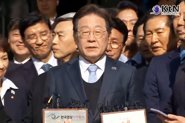[속보] '항소심 무죄' 이재명, “사필귀정… 검찰, 국력 낭비 말아야” [영상]  사진=2025 03.26  K trendy NEWS DB ⓒ케이 트렌디뉴스 무단전재 및 수집, 재배포금지