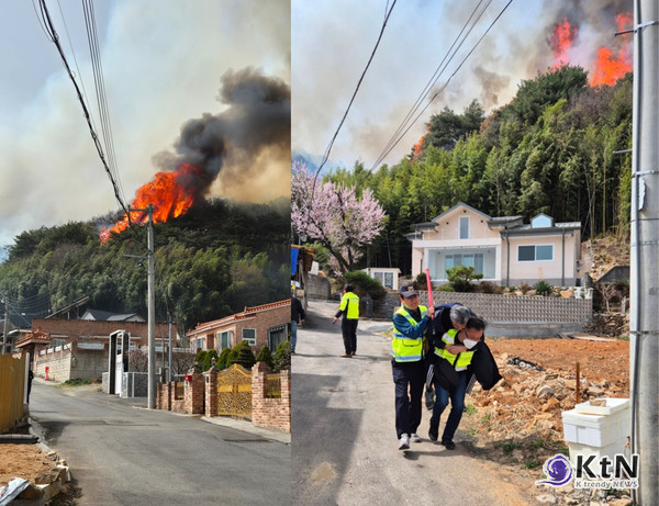[날씨] 전국 단비 없고 기온 '뚝'…28일부터 강풍 속 산불 확산 우려  사진=2025 03.27  대한민국 경찰청 페이스부북 갈무리 K trendy NEWS DB ⓒ케이 트렌디뉴스 무단전재 및 수집, 재배포금지