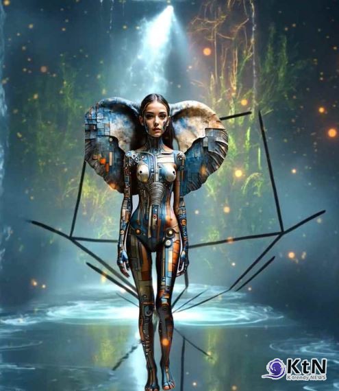 사진=임우경교수 「생성형 AI를 활용한 초현실주의 바디아트 콘텐츠 작품 연구」, K trendy NEWS DB ⓒ케이 트렌디뉴스 무단전재 및 수집, 재배포금지