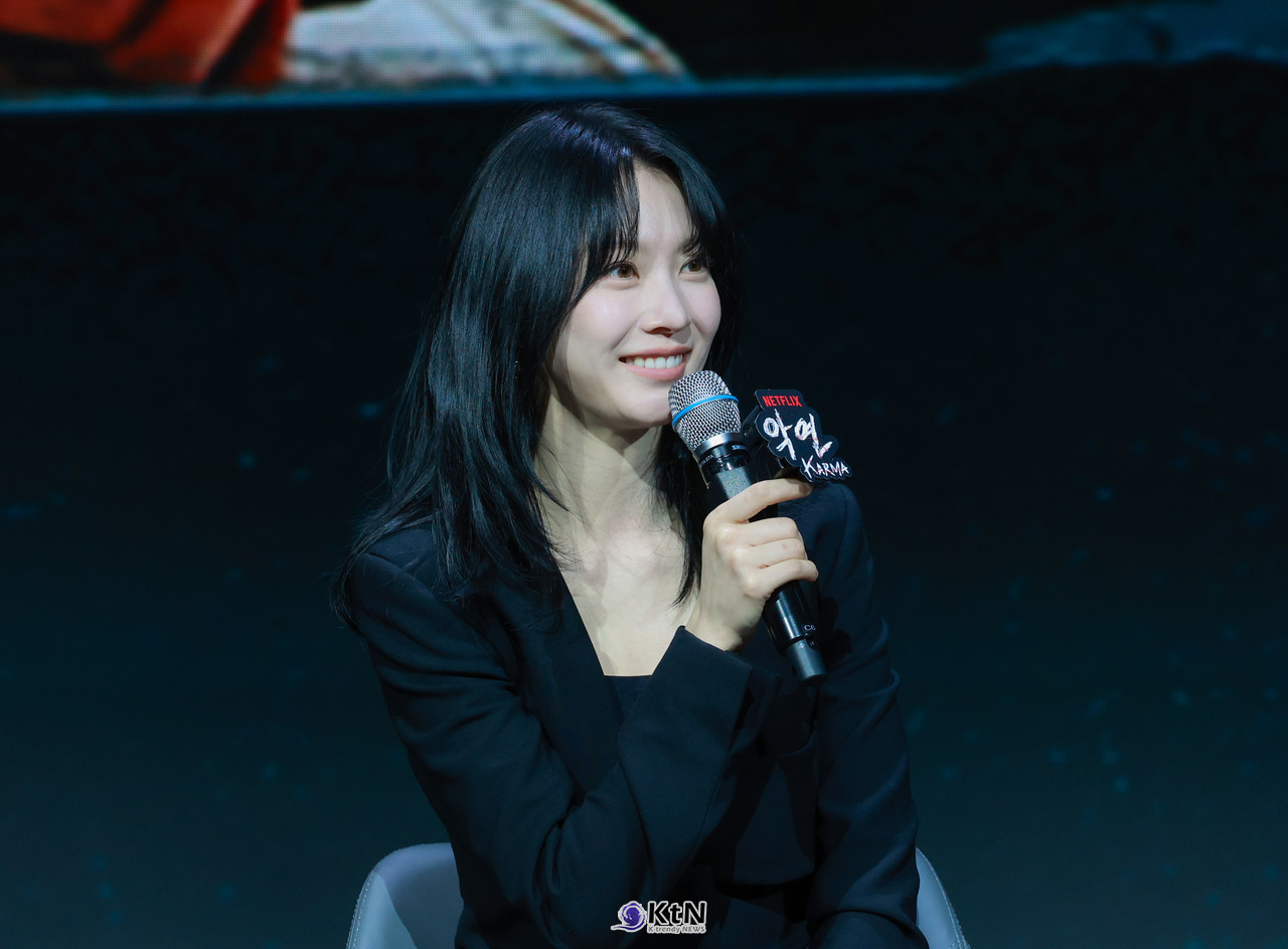  공승연, 이광수와 커플 호흡…“사랑인지 공범인지 헷갈렸다” 배우 공승연이 넷플릭스 시리즈 악연의 제작발표회에 참석했다. / 사진 = K trendy NEWS DB ⓒ케이 트렌디뉴스 무단전재 및 수집, 재배포금지.