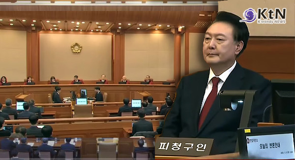  헌법재판소의 침묵, 그것은 판단 유예인가 책임 회피인가  사진=2025 01.21 ytn 영상 갈무리 / 편집 K trendy NEWS DB ⓒ케이 트렌디뉴스 무단전재 및 수집, 재배포금지