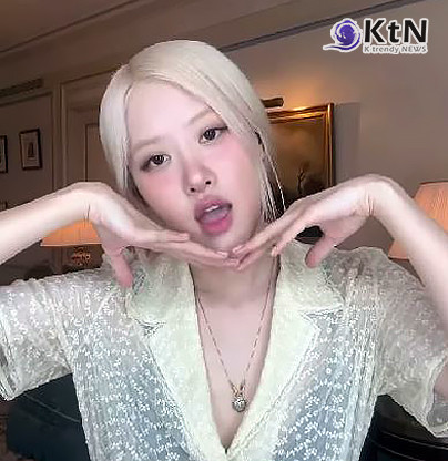 “로제 '아파트' 장난 아니네!” 美빌보드 '핫100' 톱10 재진입…4계단 역주행  사진=2025 04.01 로제 인스타그램 갈무리  K trendy NEWS DB ⓒ케이 트렌디뉴스 무단전재 및 수집, 재배포금지