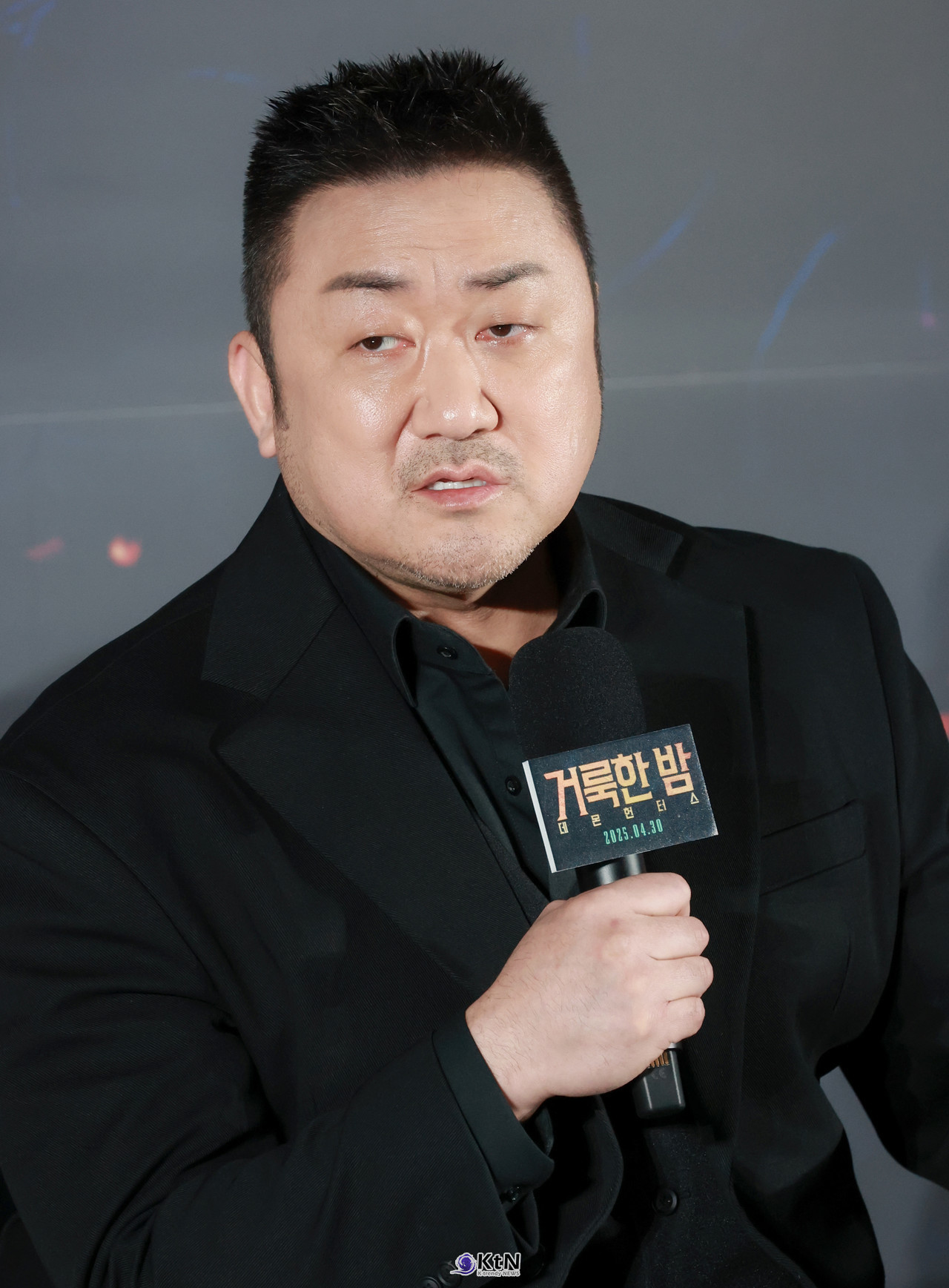 배우이자 제작사 마동석이 영화 '거룩한 밤: 데몬 헌터스' 제작보고회 현장에 참석해 다양한 이야기를 나누었다. / 사진=K trendy NEWS DB ⓒ케이 트렌디뉴스 무단전재 및 수집, 재배포금지