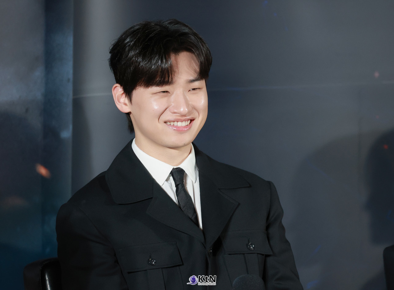 배우 이다윗이 영화 '거룩한 밤: 데몬 헌터스' 제작보고회 현장에 참석해 다양한 이야기를 나누었다. / 사진=K trendy NEWS DB ⓒ케이 트렌디뉴스 무단전재 및 수집, 재배포금지