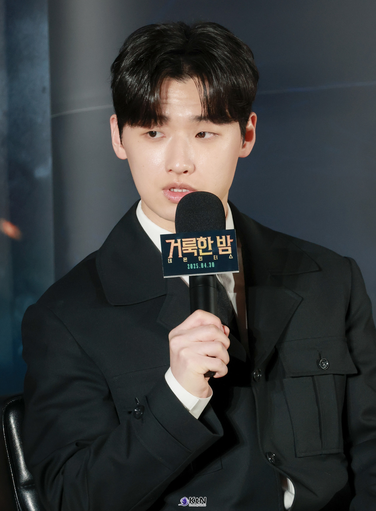 배우 이다윗이 영화 '거룩한 밤: 데몬 헌터스' 제작보고회 현장에 참석해 다양한 이야기를 나누었다. / 사진=K trendy NEWS DB ⓒ케이 트렌디뉴스 무단전재 및 수집, 재배포금지