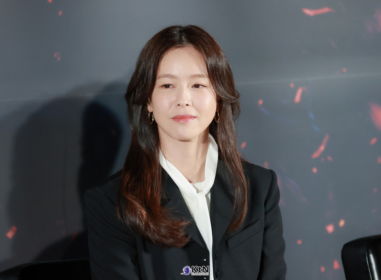 배우 경수진이 영화 '거룩한 밤: 데몬 헌터스' 제작보고회 현장에 참석해 다양한 이야기를 나누었다. / 사진=K trendy NEWS DB ⓒ케이 트렌디뉴스 무단전재 및 수집, 재배포금지