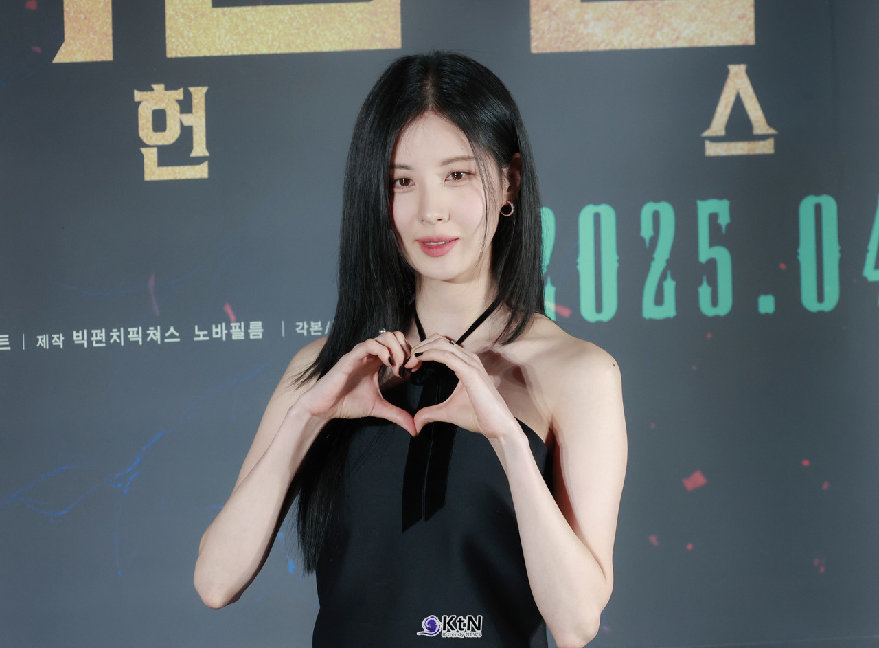 배우 서현이 영화 '거룩한 밤: 데몬 헌터스' 제작보고회 현장에 참석해 다양한 이야기를 나누었다. / 사진=2025 04.02 서현  K trendy NEWS DB ⓒ케이 트렌디뉴스 무단전재 및 수집, 재배포금지