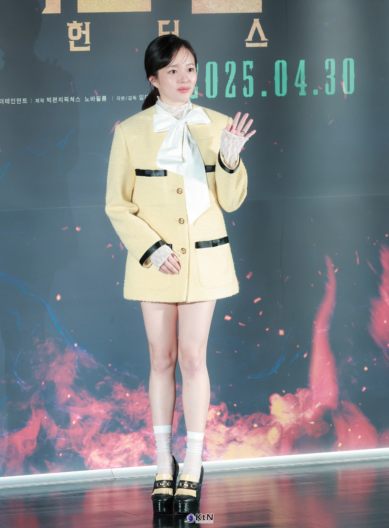 ‘거룩한 밤’ 정지소 “기 빨릴 정도로 힘들었지만… 자부심 있는 역할” [‘거룩한 밤’ ] . / 사진=2025 04.02 배우 정지소가영화 '거룩한 밤: 데몬 헌터스' 제작보고회 현장에 참석해 다양한 이야기를 나누었다  K trendy NEWS DB ⓒ케이 트렌디뉴스 무단전재 및 수집, 재배포금지