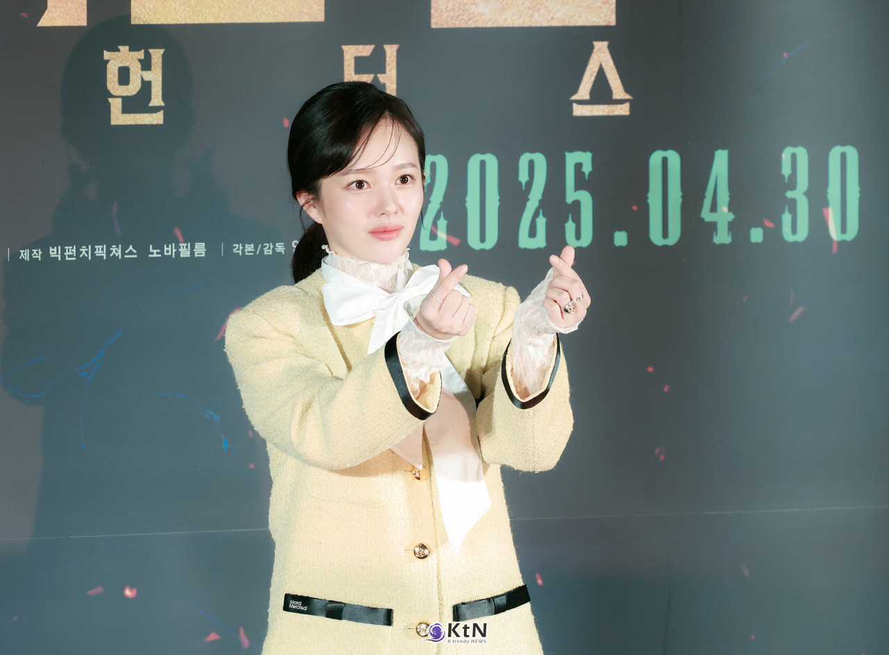 ‘거룩한 밤’ 정지소 “기 빨릴 정도로 힘들었지만… 자부심 있는 역할” [‘거룩한 밤’ ] . / 사진=2025 04.02 배우 정지소가영화 '거룩한 밤: 데몬 헌터스' 제작보고회 현장에 참석해 다양한 이야기를 나누었다  K trendy NEWS DB ⓒ케이 트렌디뉴스 무단전재 및 수집, 재배포금지