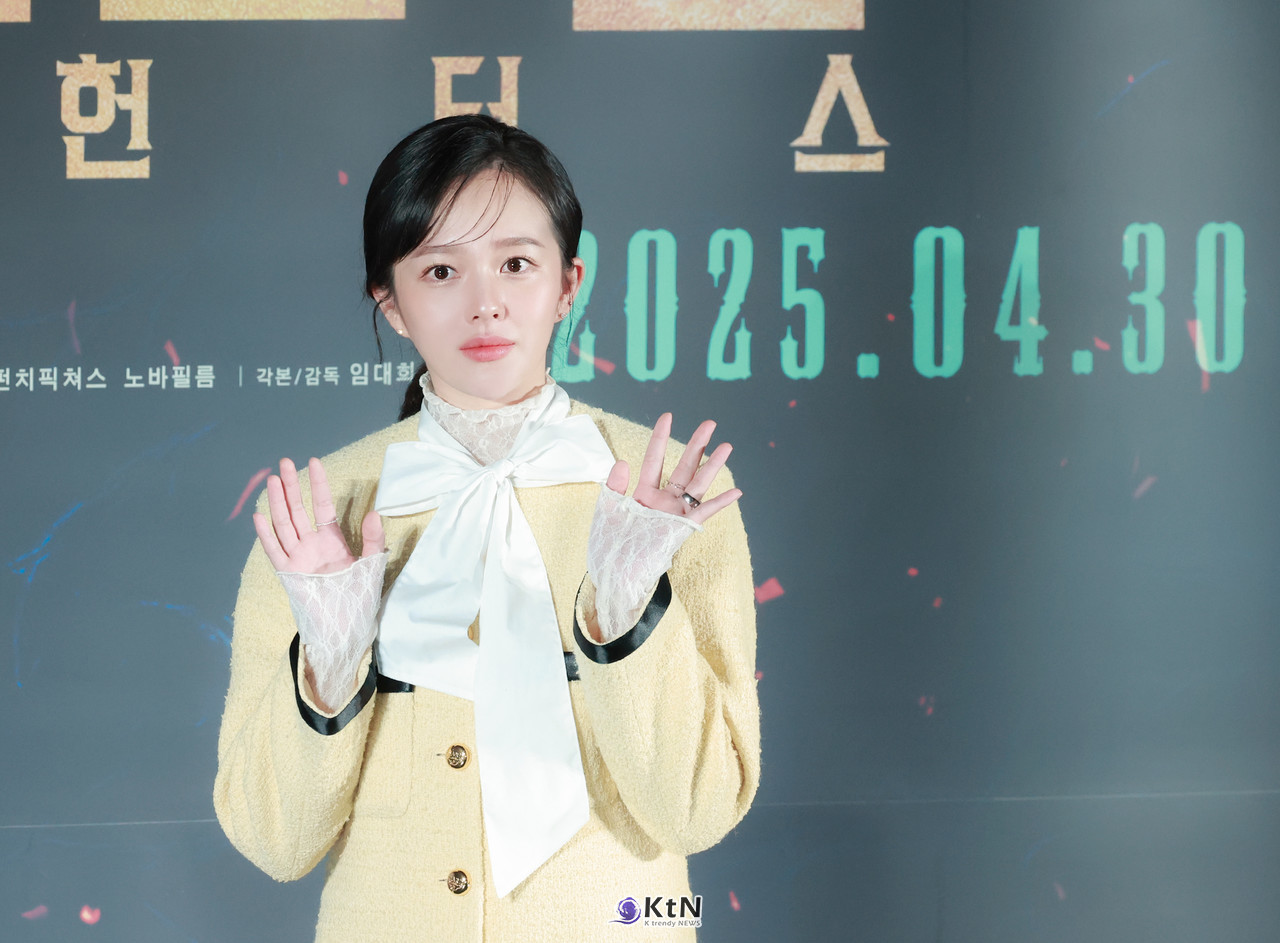 배우 정지소가영화 '거룩한 밤: 데몬 헌터스' 제작보고회 현장에 참석해 다양한 이야기를 나누었다. / 사진=K trendy NEWS DB ⓒ케이 트렌디뉴스 무단전재 및 수집, 재배포금지