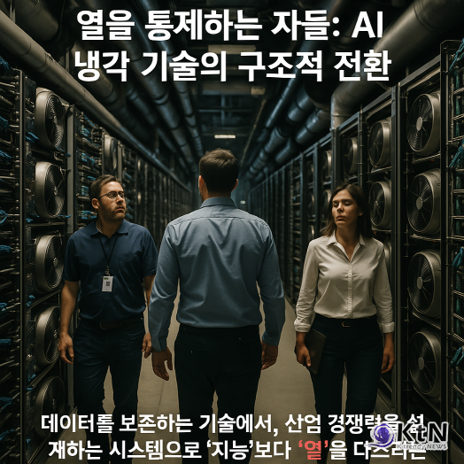 전력만큼 중요한 '열의 제어': AI 모델이 커질수록 냉각 전략은 복잡해진다. 사진= K trendy NEWS DB ⓒ케이 트렌디뉴스 무단전재 및 수집, 재배포금지