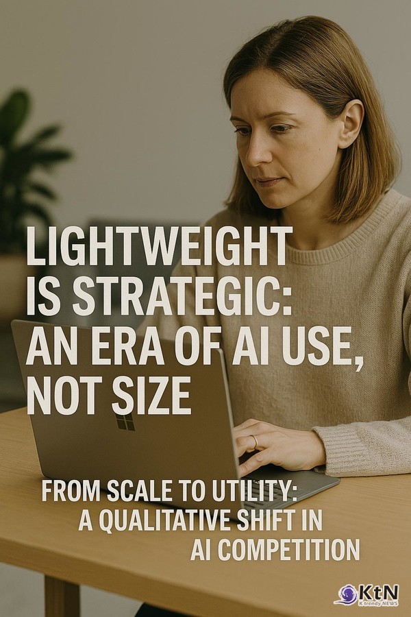 스케일에서 쓰임으로: AI 경쟁의 질적 전환. 사진=K trendy NEWS DB ⓒ케이 트렌디뉴스 무단전재 및 수집, 재배포금지
