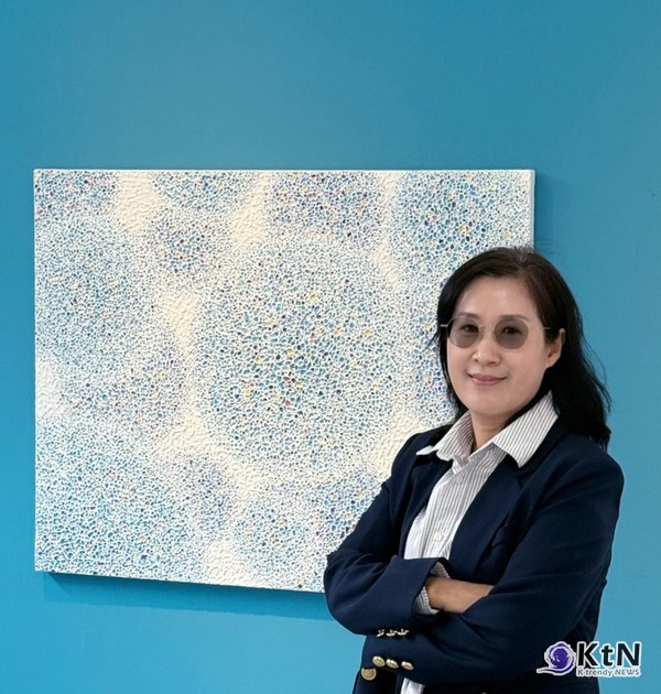 윤시현 초대전 《하늘과 바람과 별과 점으로…. 사진= K trendy NEWS DB ⓒ케이 트렌디뉴스 무단전재 및 수집, 재배포금지