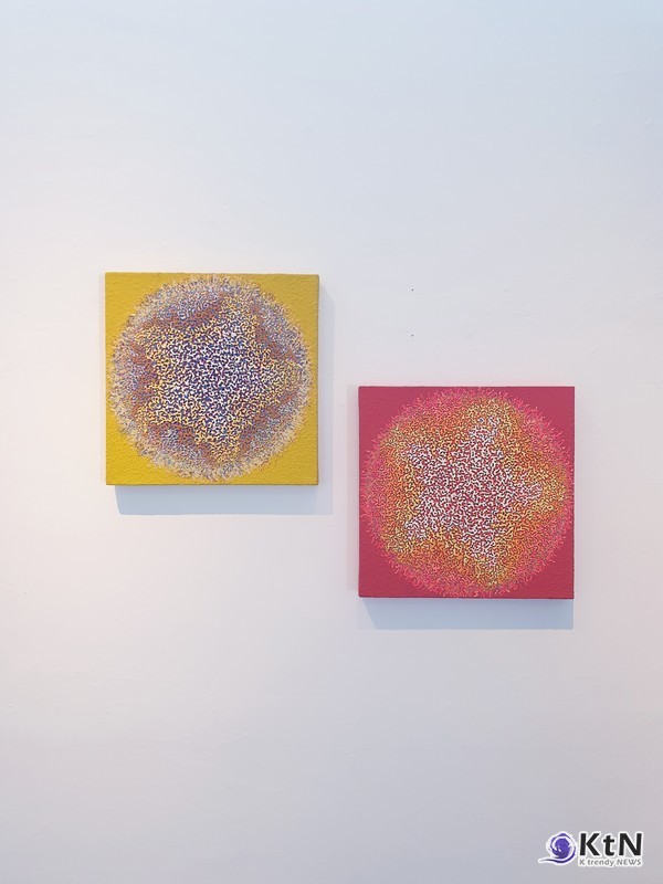 윤시현 초대전 《하늘과 바람과 별과 점으로…. 사진= K trendy NEWS DB ⓒ케이 트렌디뉴스 무단전재 및 수집, 재배포금지
