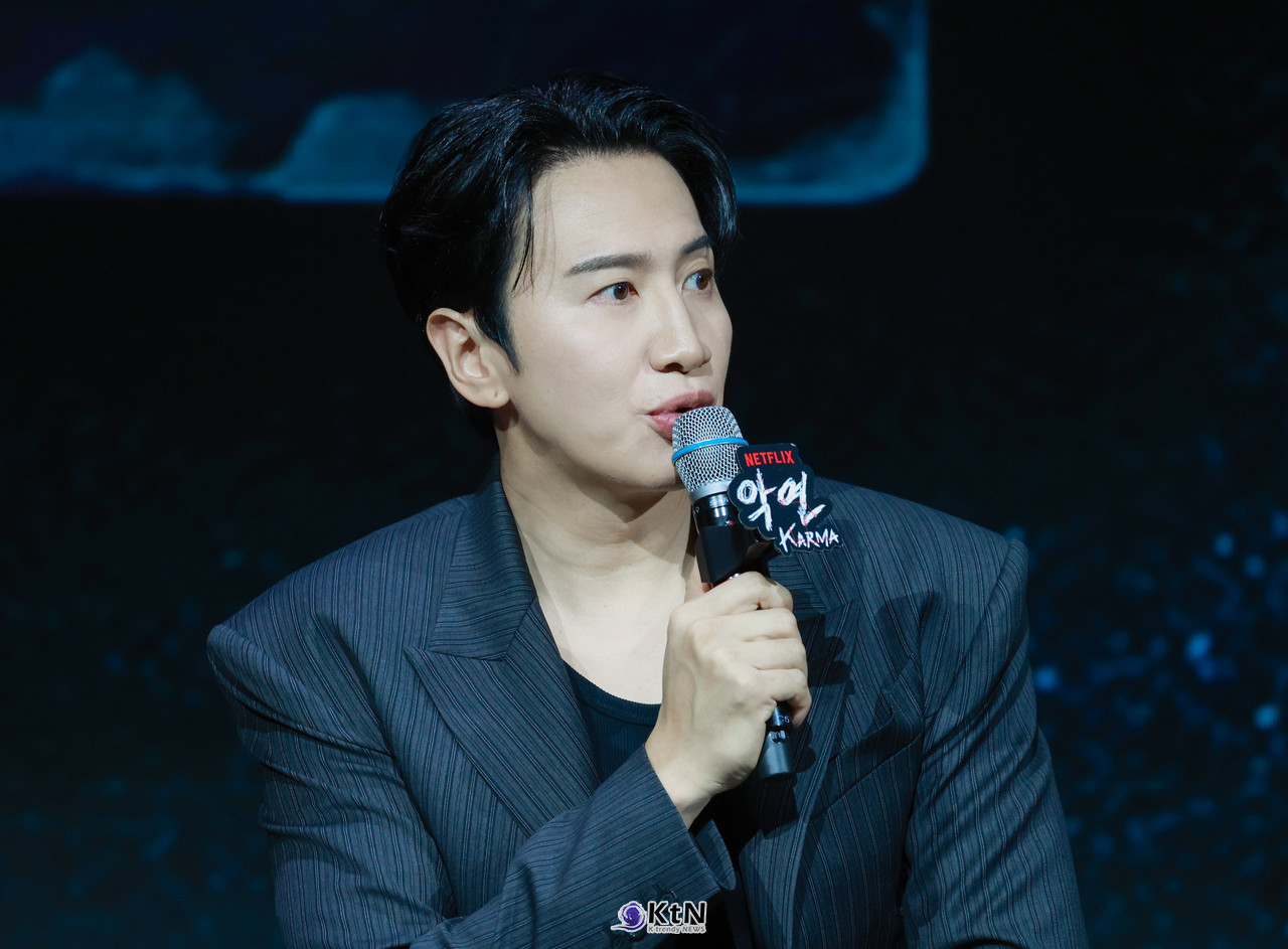 이광수, “‘악연’서 악역 꿈 이뤄 …찌질함의 끝 보여줄 것” 파격 도전까지 . / 사진=2025 03.31 (배우 이광수가 넷플릭스 시리즈 악연의 제작발표회에 참석했다)   K trendy NEWS DB ⓒ케이 트렌디뉴스 무단전재 및 수집, 재배포금지