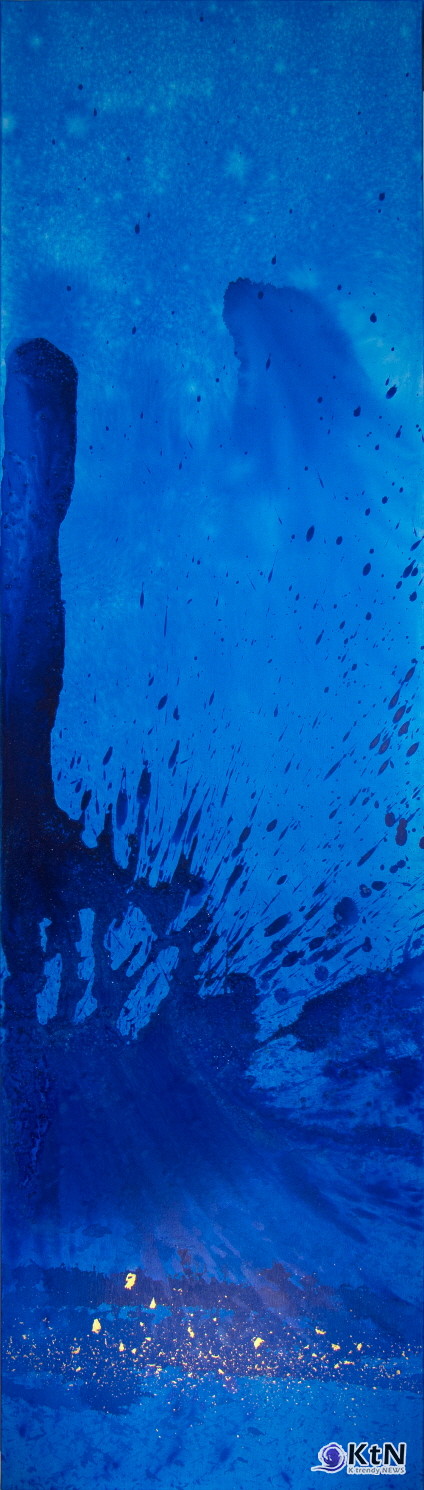 허은선 작가의 회화는 시작보다 훨씬 더 느린 기원의 언어다.  사진= K trendy NEWS DB ⓒ케이 트렌디뉴스 무단전재 및 수집, 재배포금지