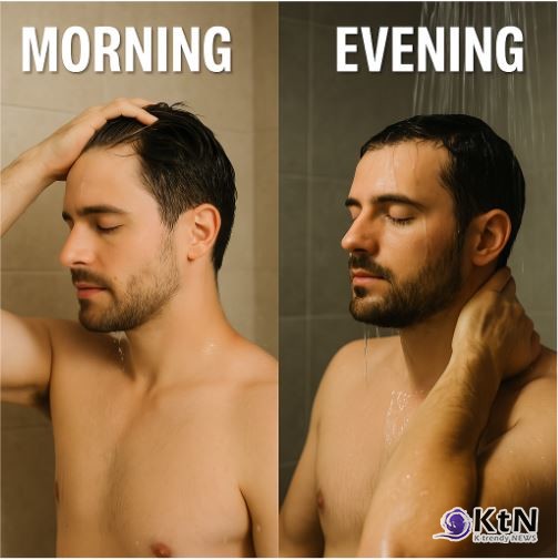 "아침 샤워가 피부에 독? 전문가들이 저녁 샤워를 권하는 이유"  사진=2025 04.10  K trendy NEWS DB ⓒ케이 트렌디뉴스 무단전재 및 수집, 재배포금지