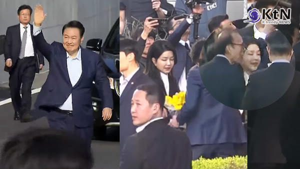 '관저 퇴거' 윤석열, 메시지…"나라와 국민 위한 새로운 길 찾겠다" 사진=2025 04.11  MBC, 오마이듀스  K trendy NEWS DB ⓒ케이 트렌디뉴스 무단전재 및 수집, 재배포금지