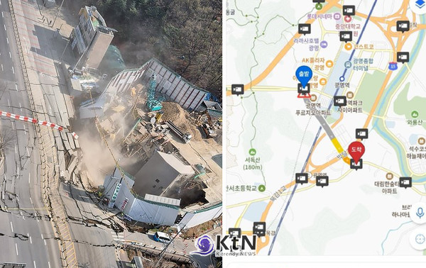 광명 붕괴 사고 현장…"매몰자 목소리 들렸다" 구조 작업 총력  사진=2025 04.11   엑스 갈무리 K trendy NEWS DB ⓒ케이 트렌디뉴스 무단전재 및 수집, 재배포금지