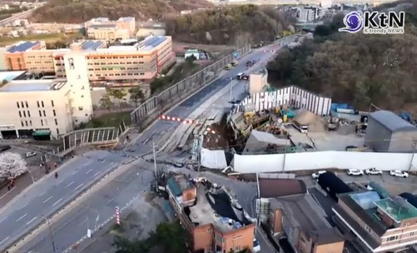 광명 붕괴 사고 현장…"매몰자 목소리 들렸다" 구조 작업 총력  사진=2025 04.11   MBC  갈무리 K trendy NEWS DB ⓒ케이 트렌디뉴스 무단전재 및 수집, 재배포금지